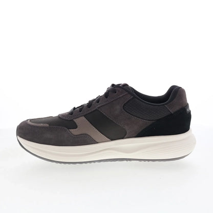 Rockport DMX Corvin RMDMXCORVIN Mens Gray Suede Lifestyle Sneakers Shoes