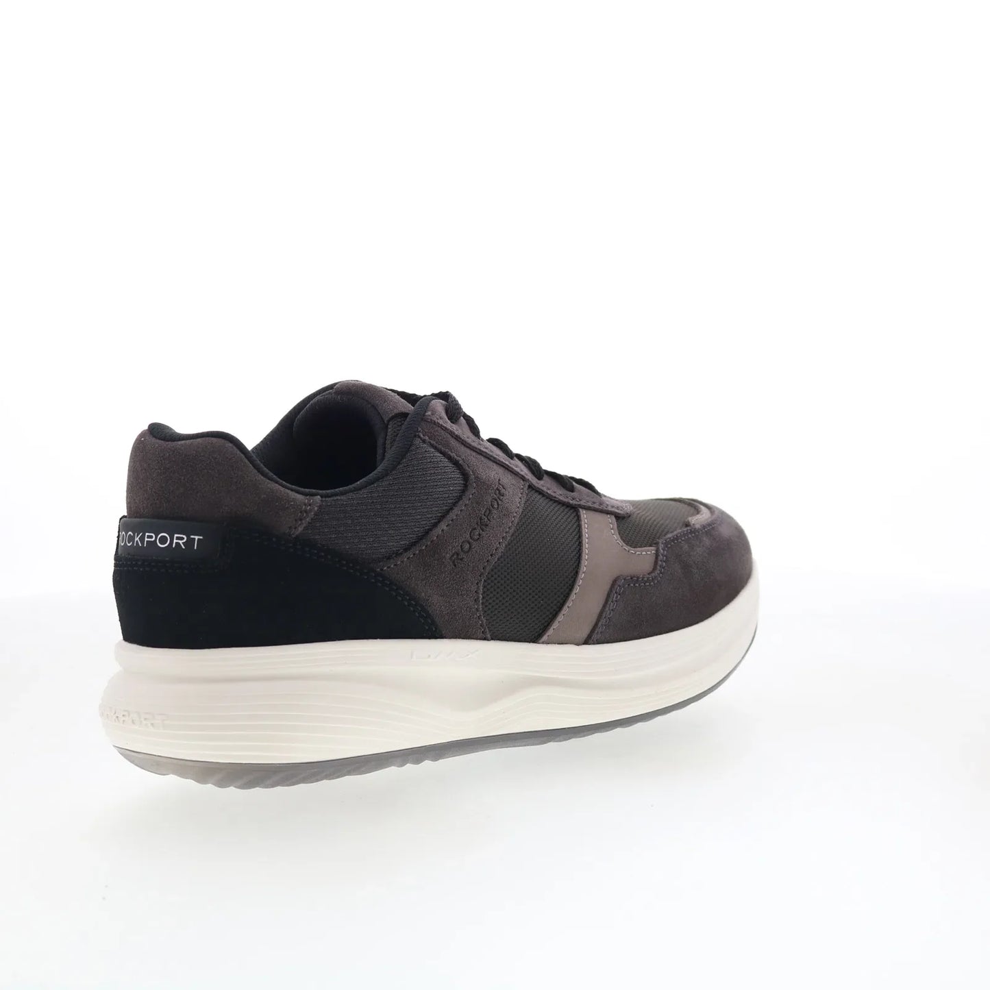 Rockport DMX Corvin RMDMXCORVIN Mens Gray Suede Lifestyle Sneakers Shoes