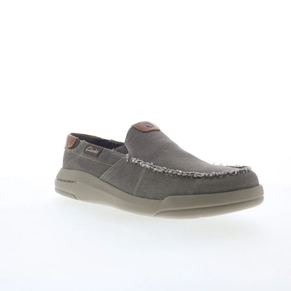 Clarks Driftlite Step 26176941 Mens Gray Loafers & Slip Ons Casual Shoes