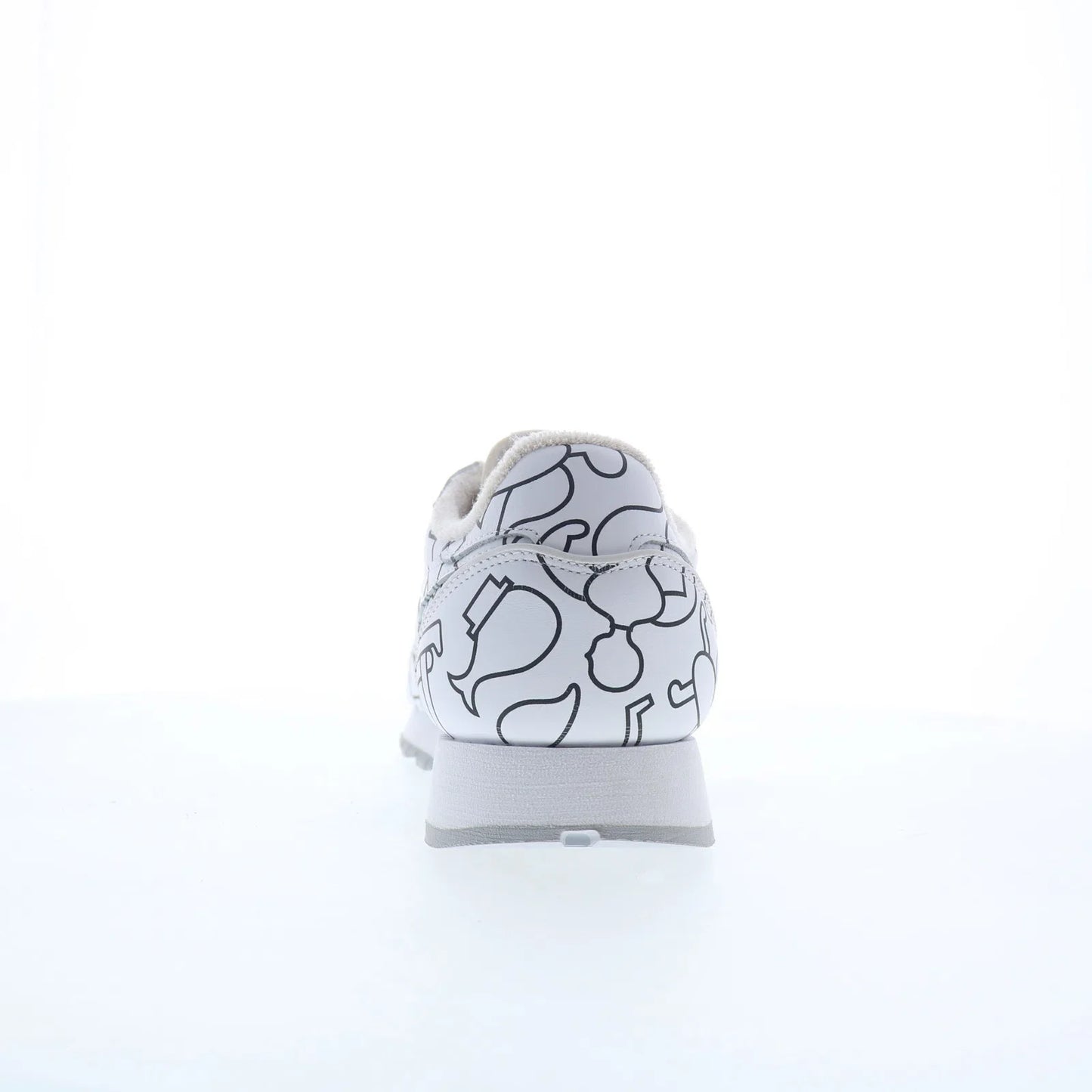 Reebok Eames Classic Leather Mens White Leather Lifestyle Sneakers Shoes