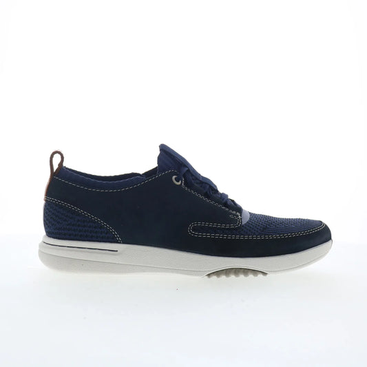 Clarks Easeway Sport 26181630 Mens Blue Suede Lifestyle Sneakers Shoes