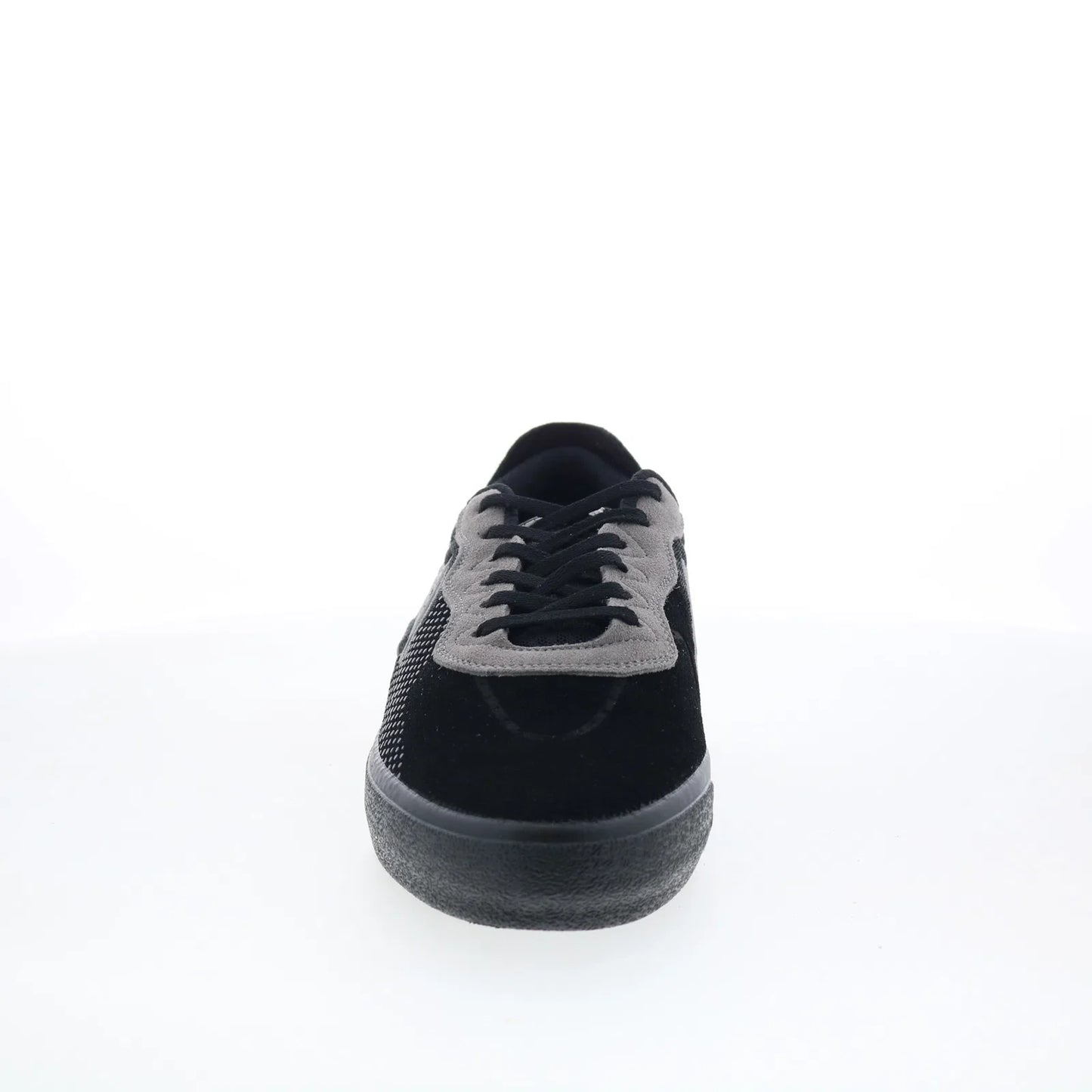 Lakai Essex Mens Black Suede Lace Up Skate Inspired Sneakers Shoes
