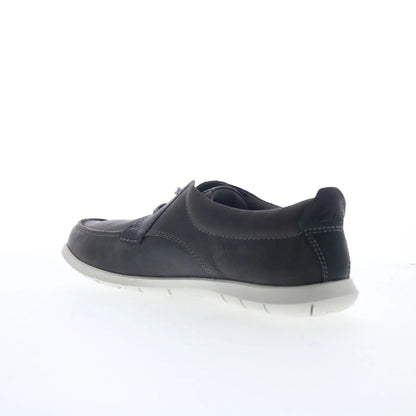 Clarks Flexway Lace 26176951 Mens Gray Oxfords & Lace Ups Casual Shoes