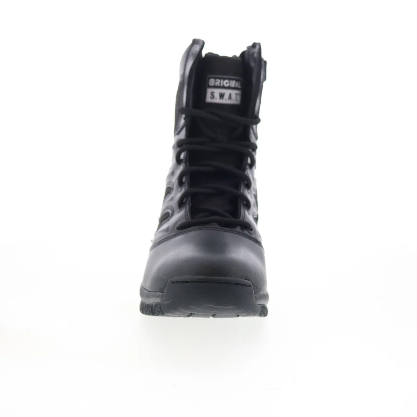 Original Swat Force 8" Side Zip 155201 Mens Black Leather Tactical Boots