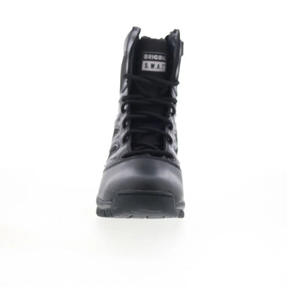 Original Swat Force 8" Side Zip 155201 Mens Black Leather Tactical Boots