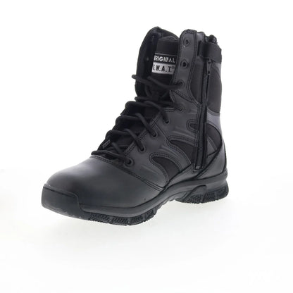 Original Swat Force 8" Side Zip 155201 Mens Black Leather Tactical Boots