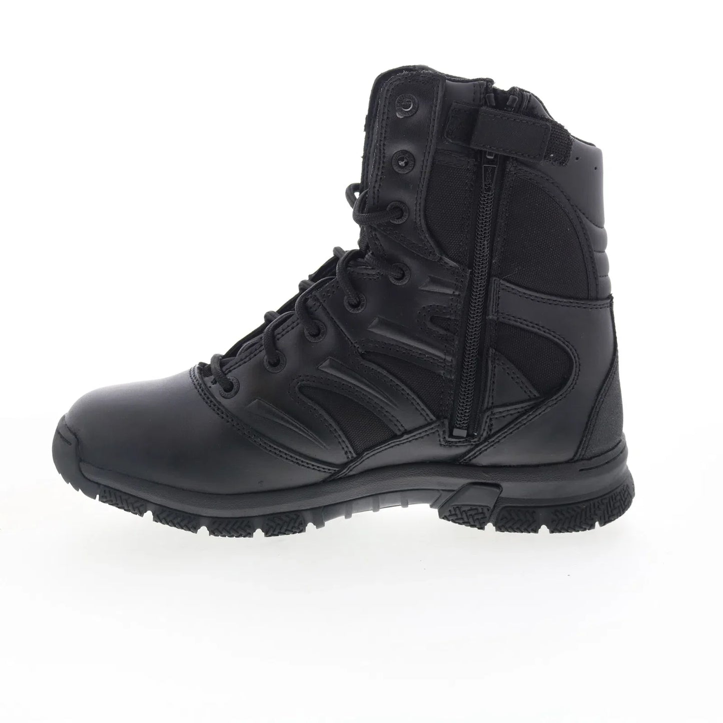 Original Swat Force 8" Side Zip 155201 Mens Black Leather Tactical Boots