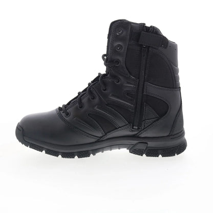Original Swat Force 8" Side Zip 155201 Mens Black Leather Tactical Boots