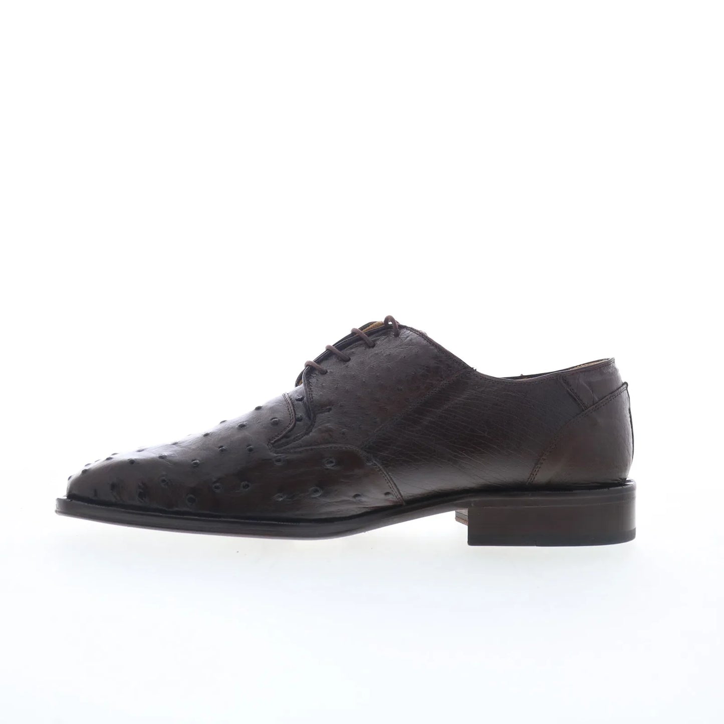 Ferrini FQ Ostrich 2353 121 Mens Brown Oxfords & Lace Ups Casual Shoes