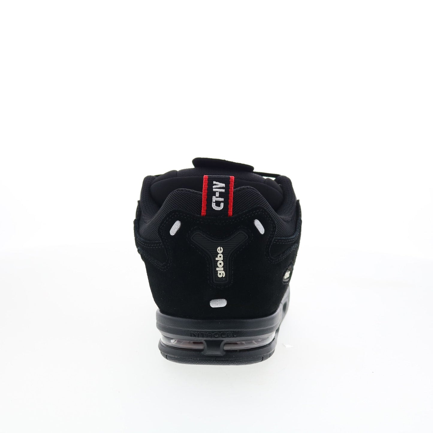 Globe CT-4 GBCT4 Mens Black Suede Lace Up Skate Inspired Sneakers Shoes