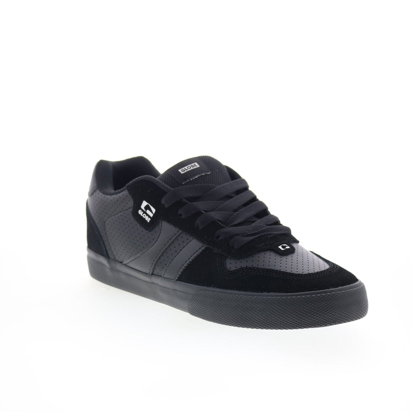 Globe Encore-2 GBENCO2 Mens Black Leather Skate Inspired Sneakers Shoes