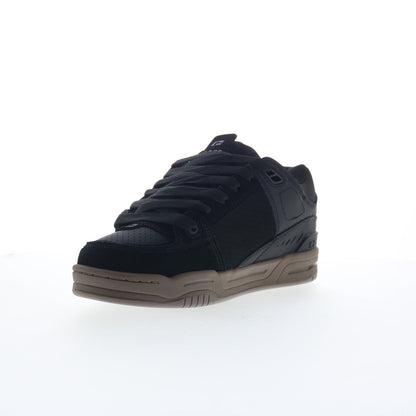 Globe Fusion GBFUS Mens Black Nubuck Lace Up Skate Inspired Sneakers Shoes
