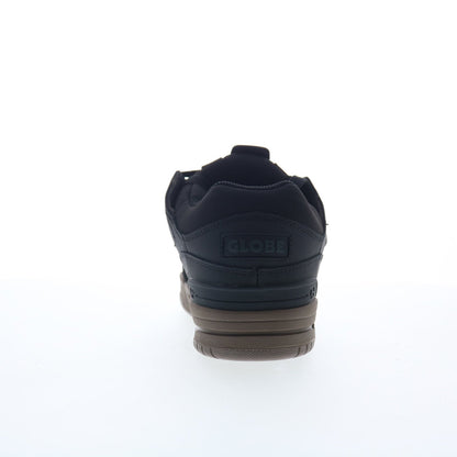 Globe Fusion GBFUS Mens Black Nubuck Lace Up Skate Inspired Sneakers Shoes