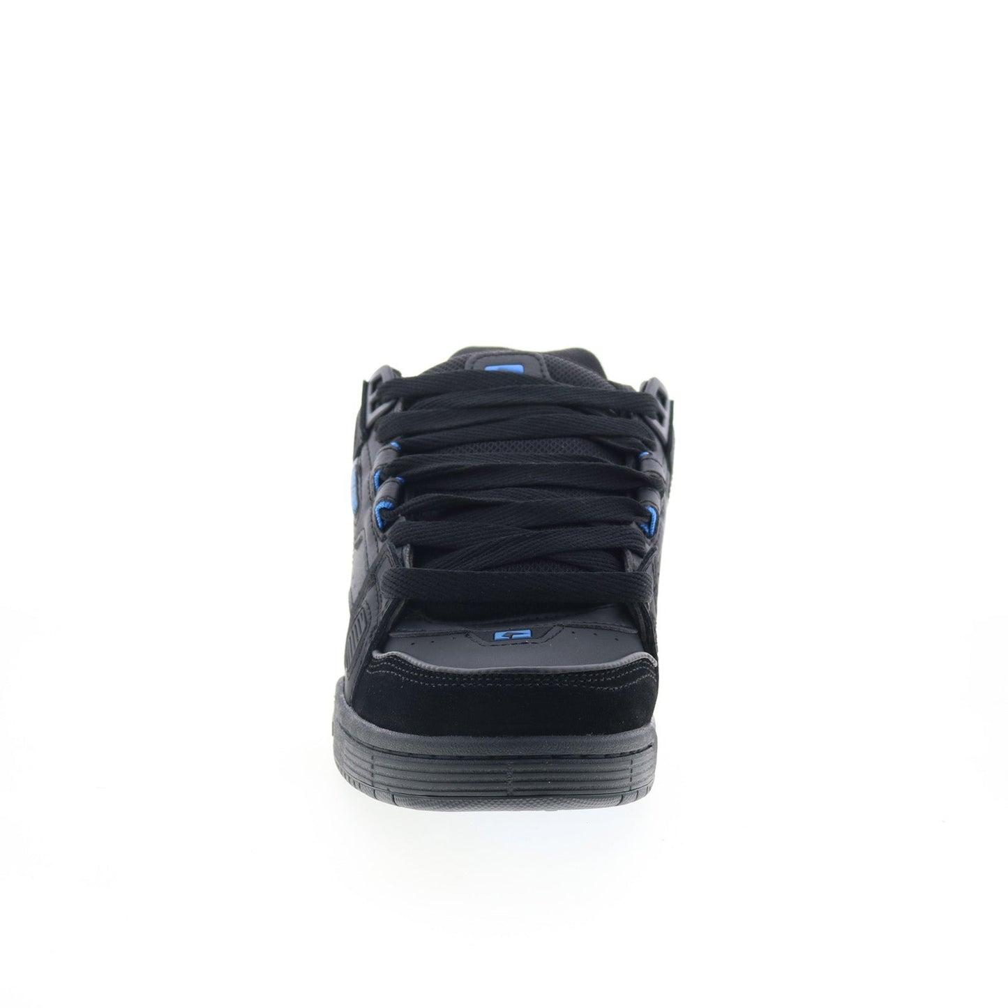 Globe Sabre GBSABR Mens Black Leather Lace Up Skate Inspired Sneakers Shoes