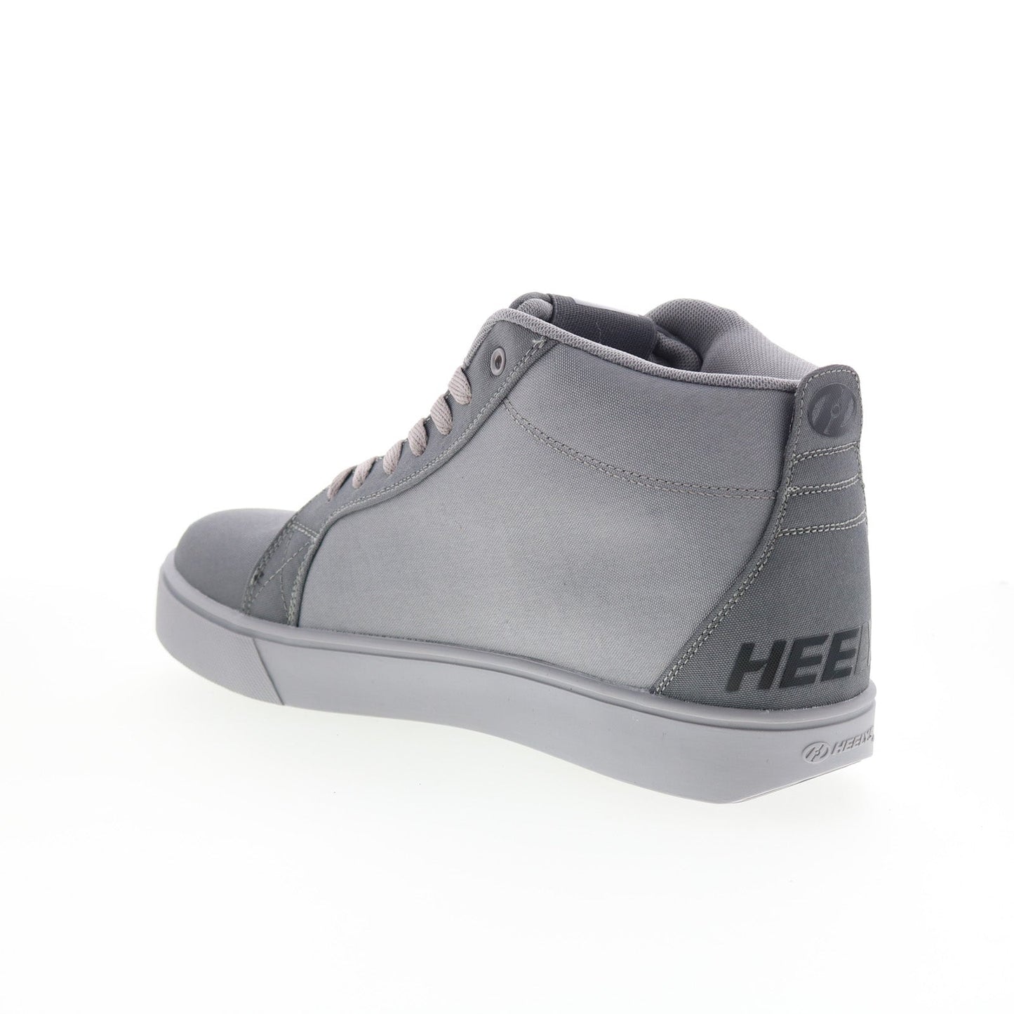 Heelys Racer 20 Mid HE00467021 Mens Gray Canvas Lifestyle Sneakers Shoes