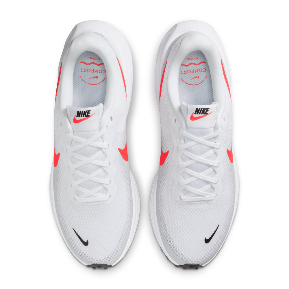 Revolution 8 Men's :White | Bright Crimson