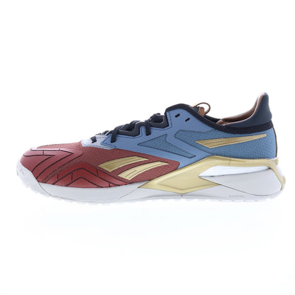 Reebok Nano X2 X DC Comics Mens Red Synthetic Athletic Cross Training Shoes