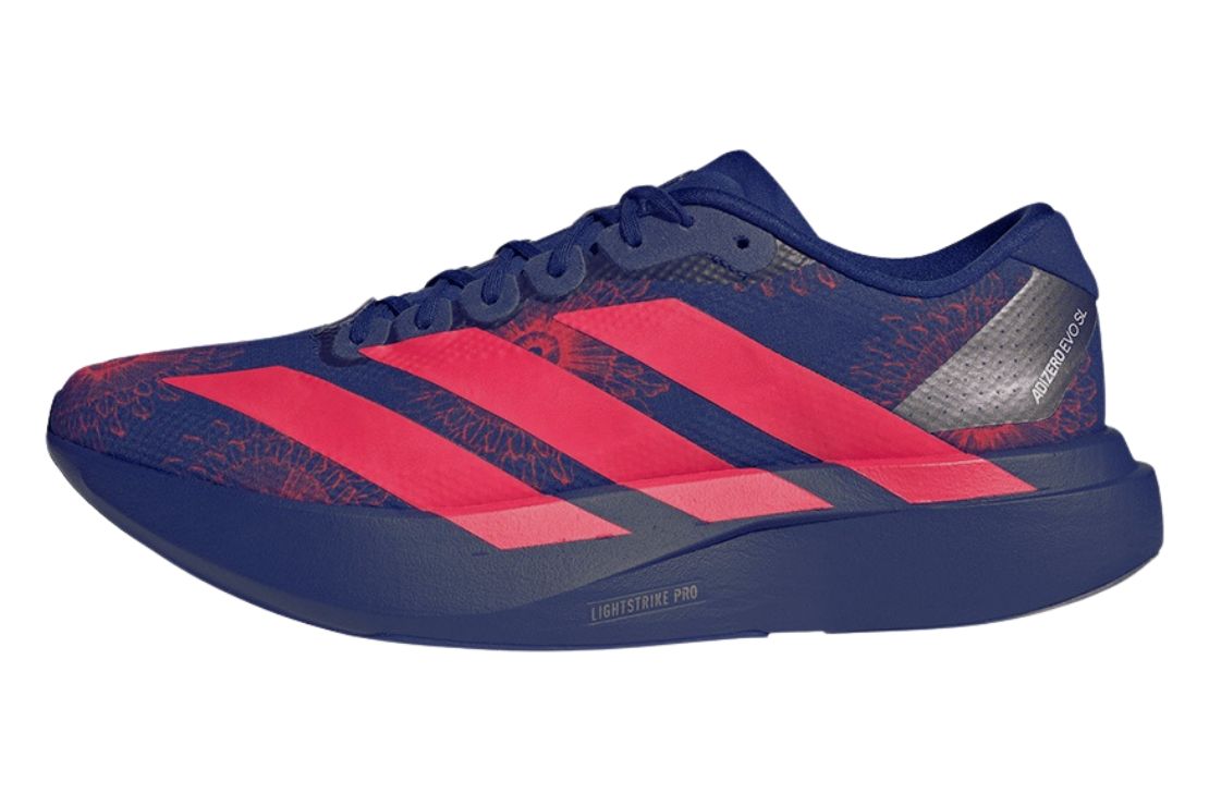 Adizero Evo SL Woven Men's : Dark Blue | Lucid Red