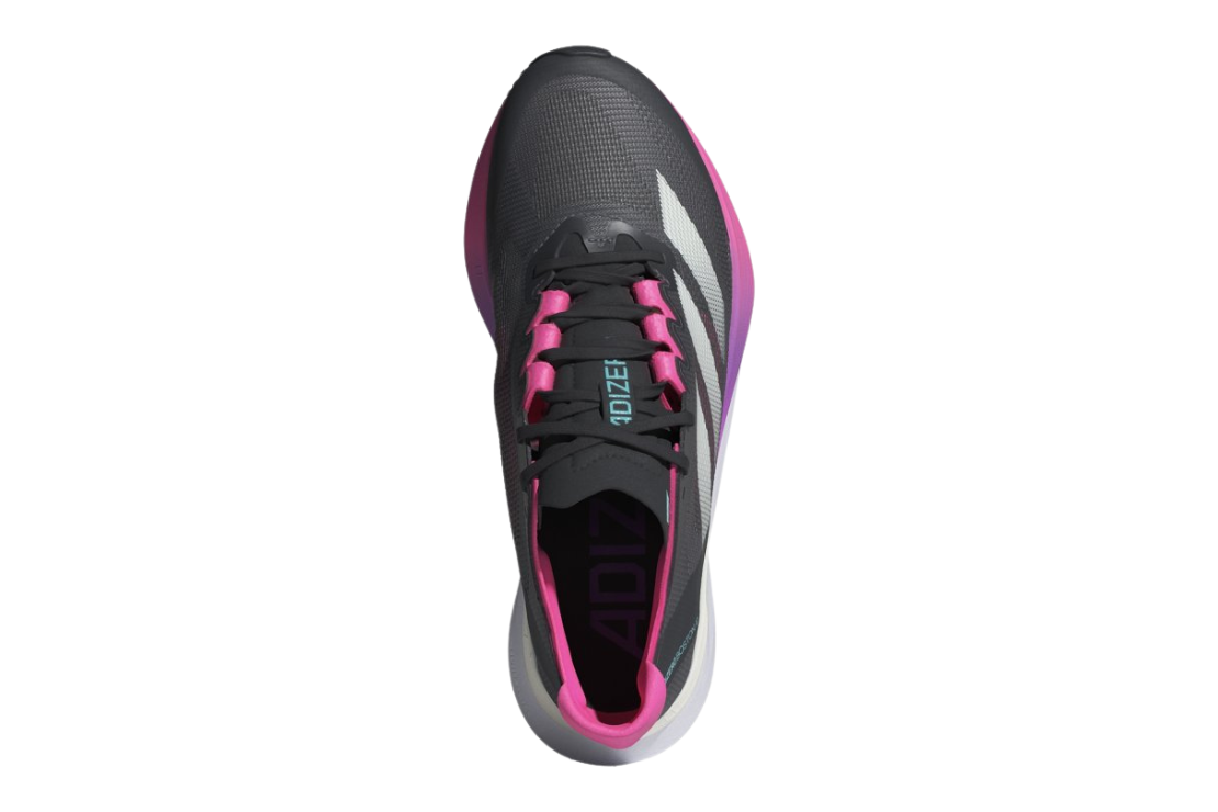 Adizero Boston 12 Women's :Grey Five | Lucid Pink