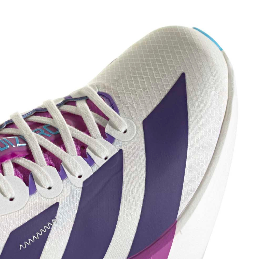 Adizero Adios Pro 4 Women's :Core White | Collegiate Purple