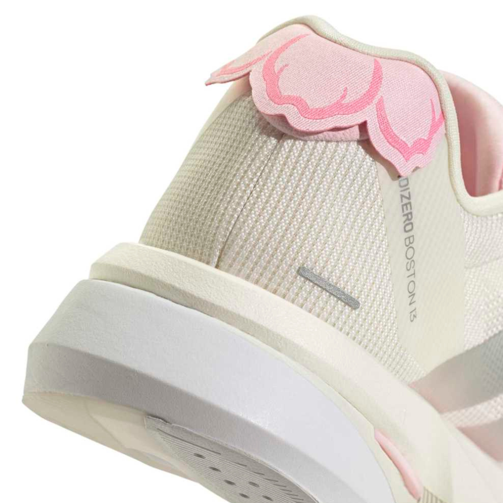 Adizero Boston 13 Women's :Core White | Clear Pink