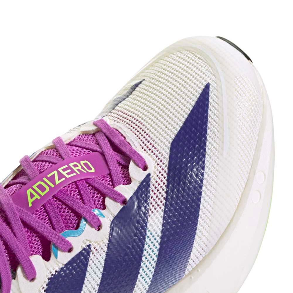 Adizero Boston 13 Women's :Core White | Collegiate Purple