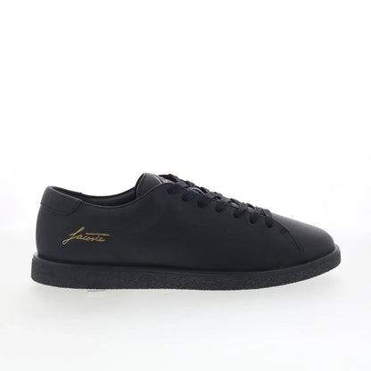 Lacoste Linecourt 1263 SMA Mens Black Leather Lifestyle Sneakers Shoes