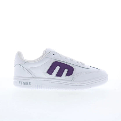 Etnies Locut 4101000507100 Mens White Leather Skate Inspired Sneakers Shoes