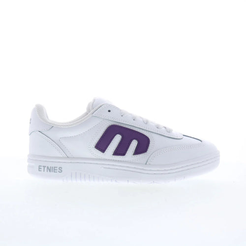 Etnies Locut 4101000507100 Mens White Leather Skate Inspired Sneakers Shoes