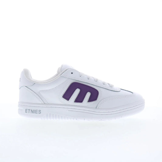 Etnies Locut 4101000507100 Mens White Leather Skate Inspired Sneakers Shoes