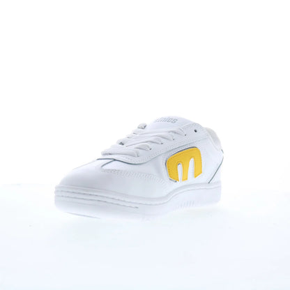 Etnies Locut 4101000507100 Mens White Leather Skate Inspired Sneakers Shoes