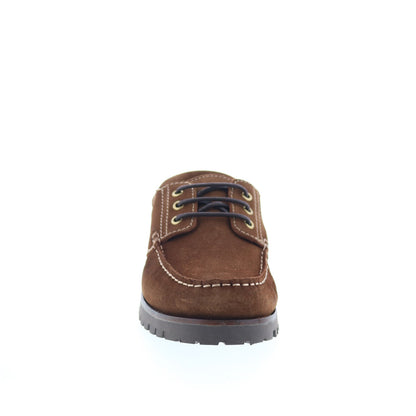 Aquatalia Dax Waterproof M077634 Mens Brown Loafers & Slip Ons Boat Shoes