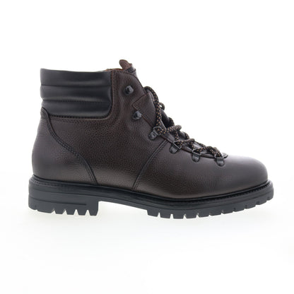 Aquatalia Holt Waterproof M102334 Mens Brown Leather Casual Dress Boots