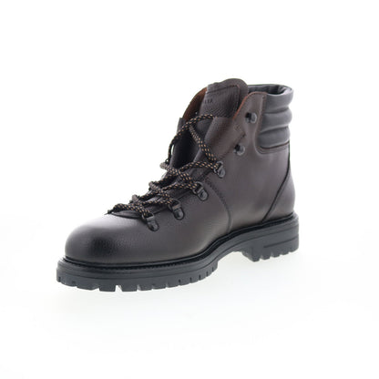Aquatalia Holt Waterproof M102334 Mens Brown Leather Casual Dress Boots