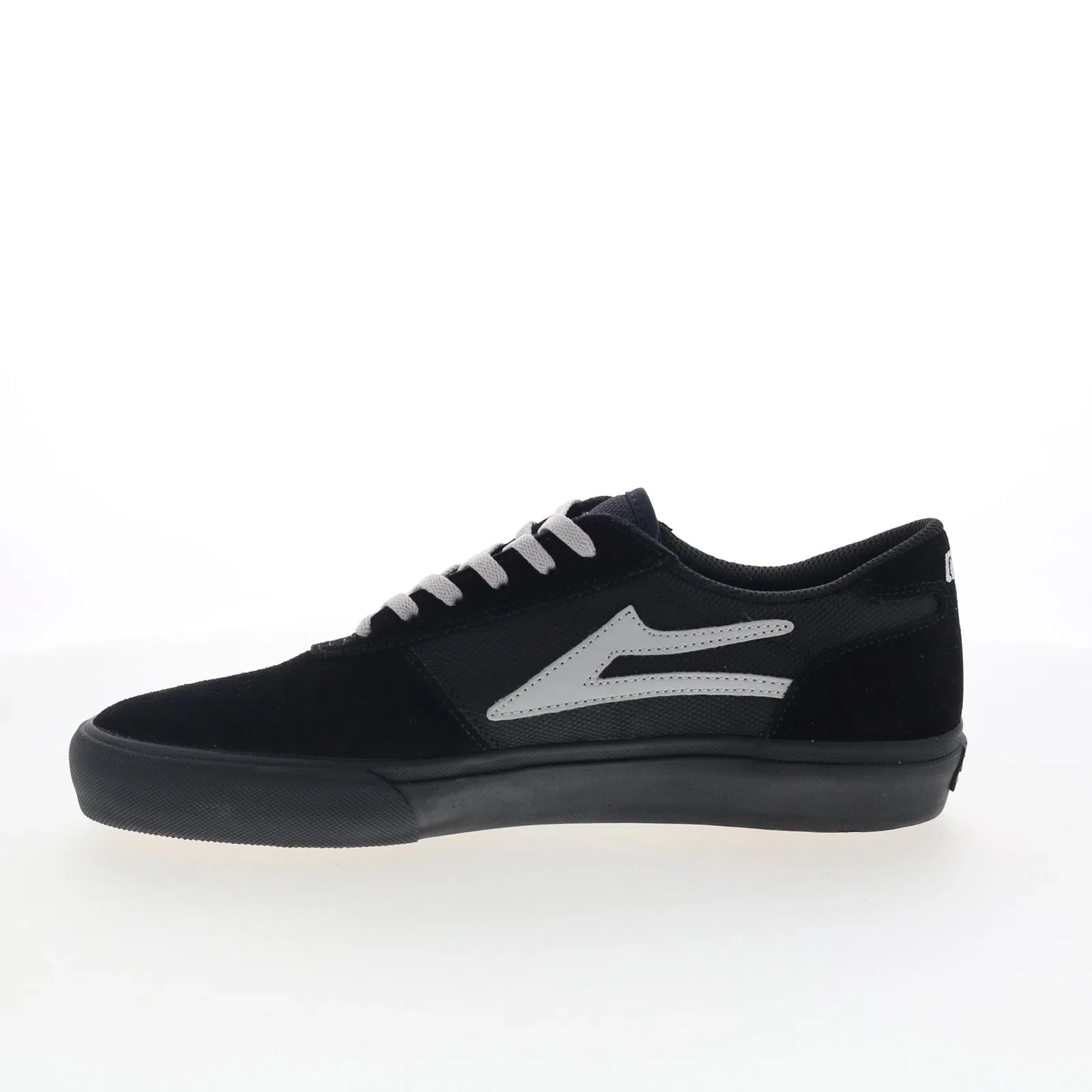 Lakai Manchester Mens Black Suede Lace Up Skate Inspired Sneakers Shoes