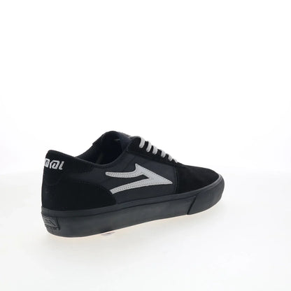 Lakai Manchester Mens Black Suede Lace Up Skate Inspired Sneakers Shoes