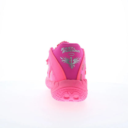 Puma MB.05 Fast Furious Mia 31402101 Mens Pink Athletic Basketball Shoes