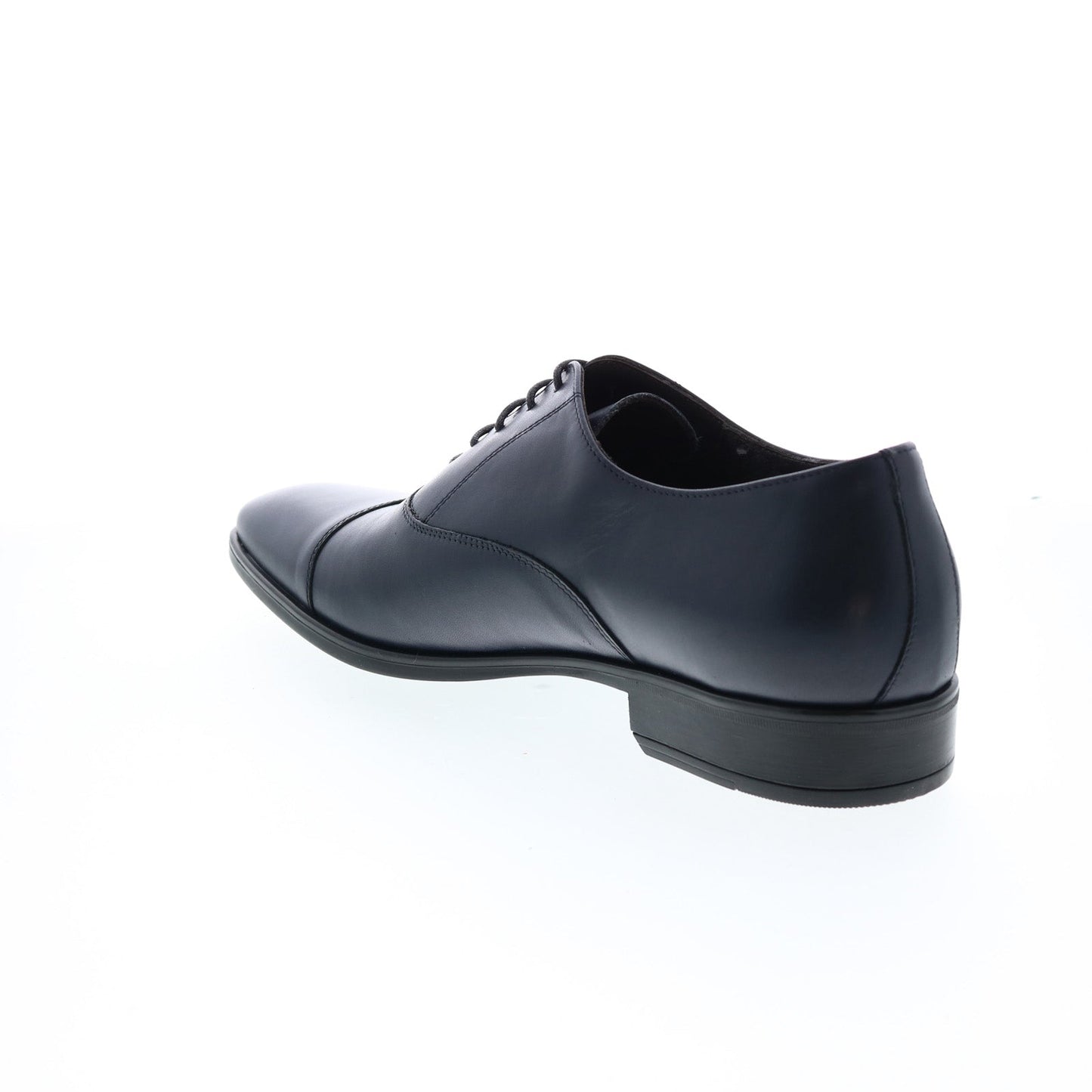 Bruno Magli Luna MB1LUNN0 Mens Blue Leather Oxfords & Lace Ups Cap Toe Shoes