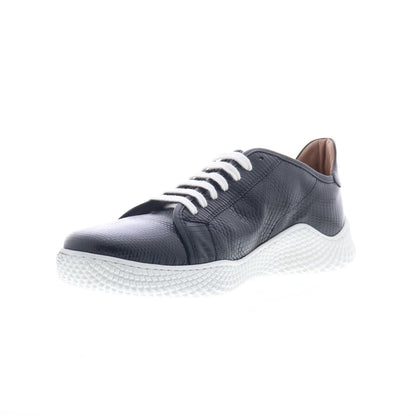 Mezlan Mez218 Mens Black Leather Lace Up Lifestyle Sneakers Shoes