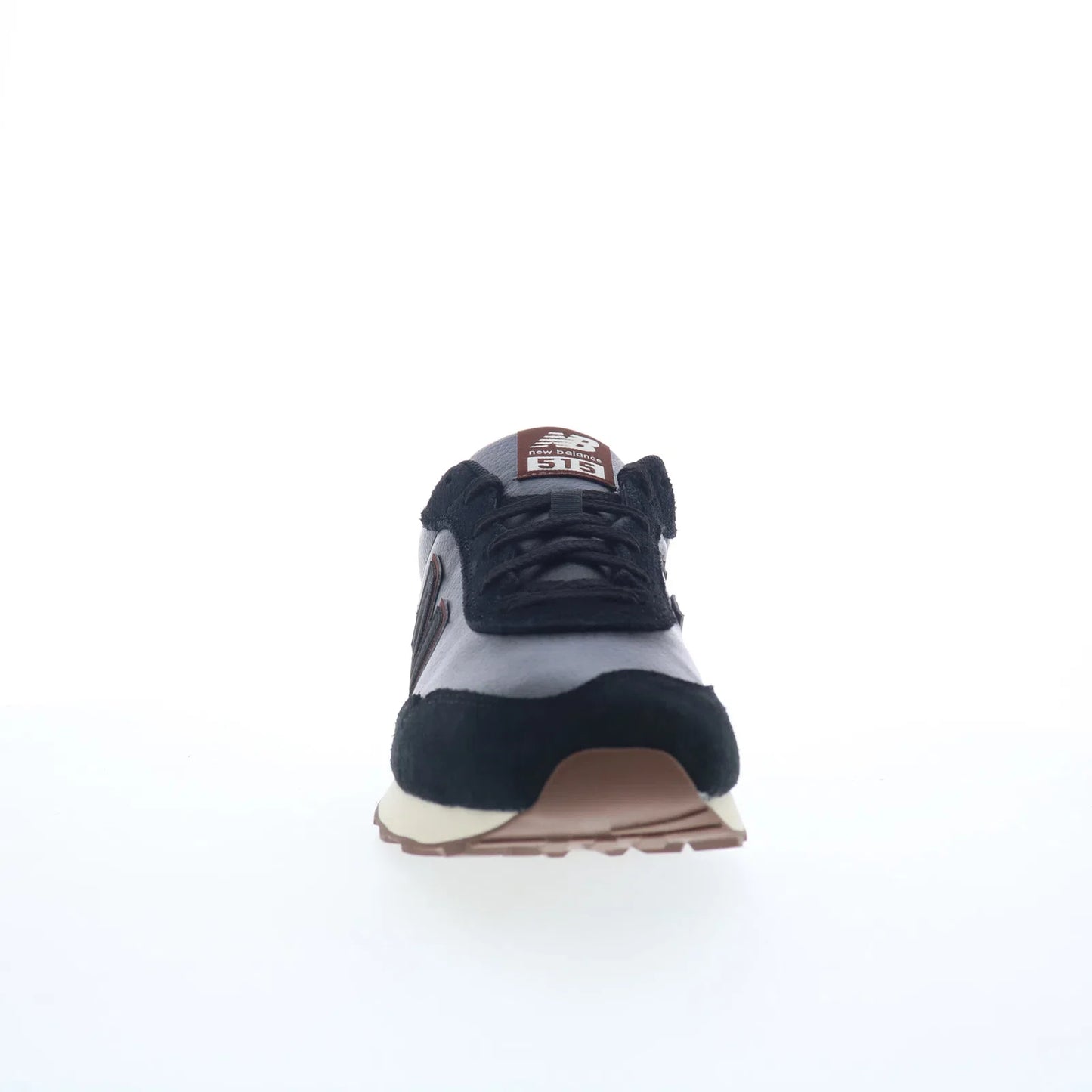 New Balance 515 ML515ADB Mens Black Leather Lace Up Lifestyle Sneakers Shoes