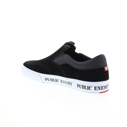 Lakai Owen VLK Public Enemy Mens Black Skate Inspired Sneakers Shoes