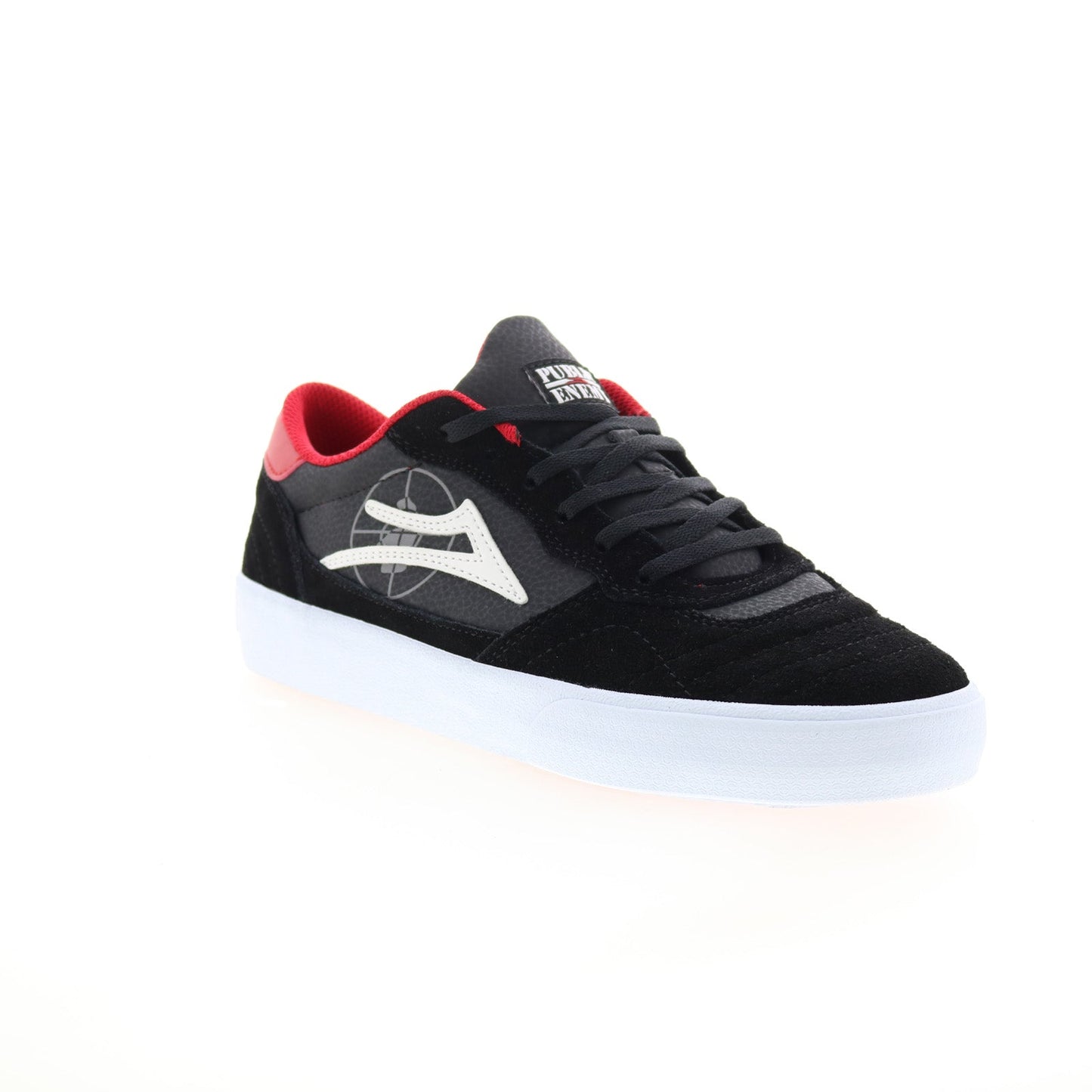 Lakai Cambridge Public Enemy MS4240252A00 Mens Black Skate Sneakers Shoes