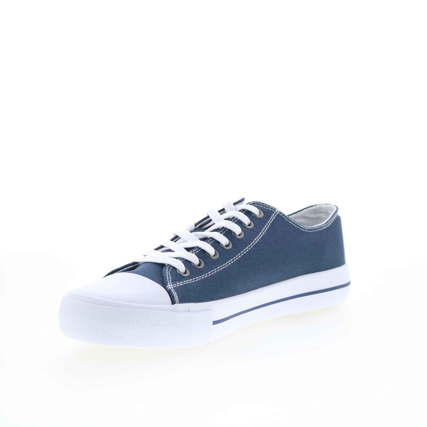 Lugz Stagger LO MSTAGLC-411 Mens Blue Canvas Lifestyle Sneakers Shoes