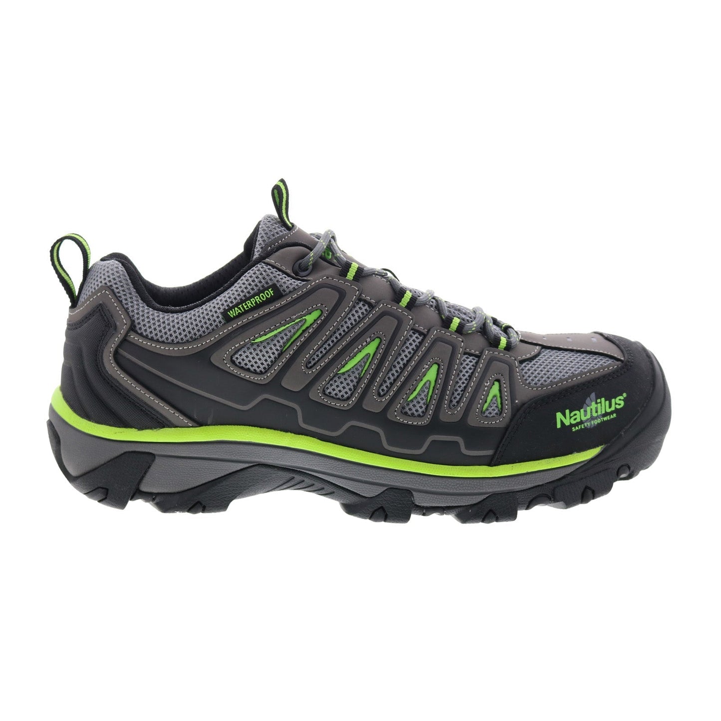 Nautilus Steel Toe Electric Hazard Waterproof Mens Gray Work & Safety Shoes