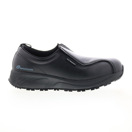 Nautilus Skidbuster Slip On SR Electrical Hazard Mens Black Wide Work & Safety Shoes