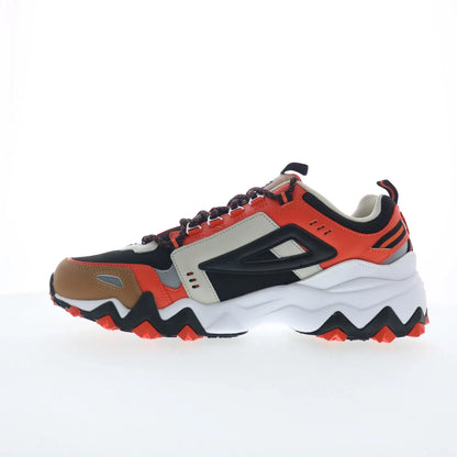 Fila Oakmont TR 1JM00649-006 Mens Black Leather Athletic Hiking Shoes