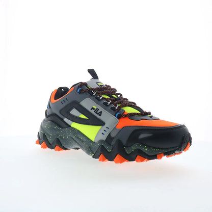 Fila Oakmont TR 1JM01565-806 Mens Orange Leather Athletic Hiking Shoes