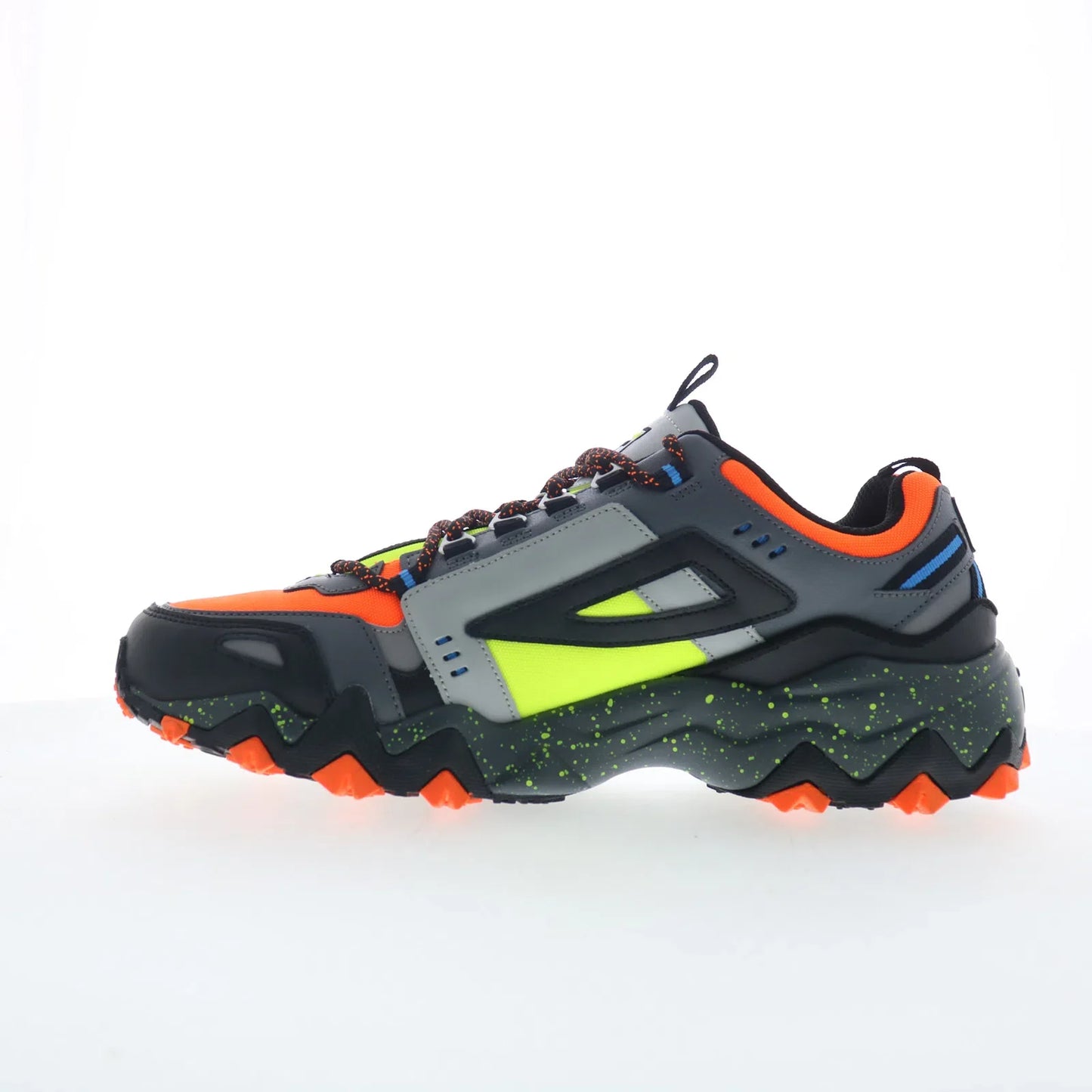 Fila Oakmont TR 1JM01565-806 Mens Orange Leather Athletic Hiking Shoes