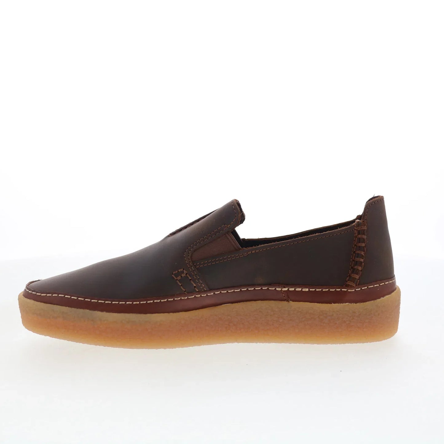 Clarks Oakpark Step 26176968 Mens Brown Loafers & Slip Ons Casual Shoes