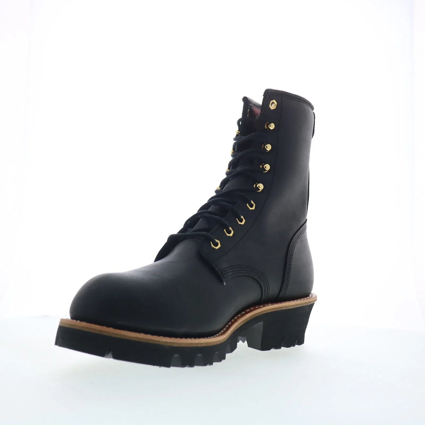 Chippewa Paladin WP Steel Toe Logger 73050 Mens Black Work & Safety Boots